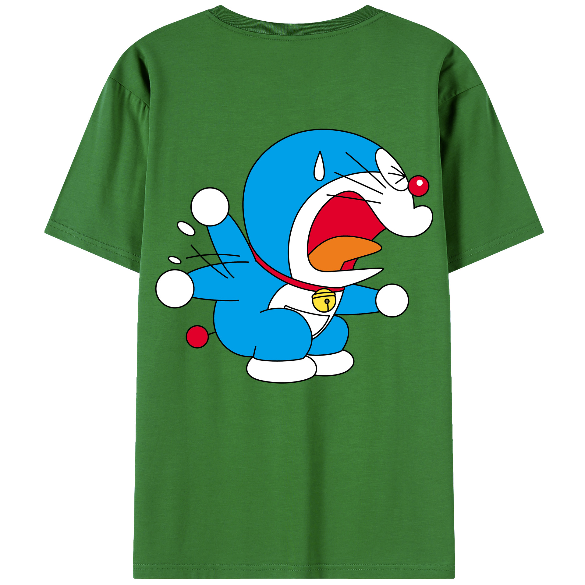 （画像用） ドラえもん Doraemon レディース半袖Tシャツ(バックプリント)